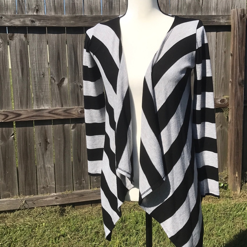 Color swatch cardigan sweater size small